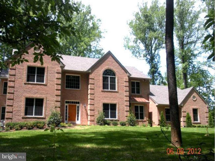 Magnificent 5 BR, 4.5 BA custom home built in 2012.  Elegant 2-story foyer leads to sep LR & DR, study, FR w/gas FP, gourmet kitchen w/graite & SS appl.  Gleaming HW flrs throughout main level, MBR w/sitting Rm. Finished LL w/BR, BA, Rec Rm, Game Rm. Surround Sound on main & LL, This stunning home sits on just over an acre w/private fenced yard, built-in pool w/auto cover, generator & video sec.