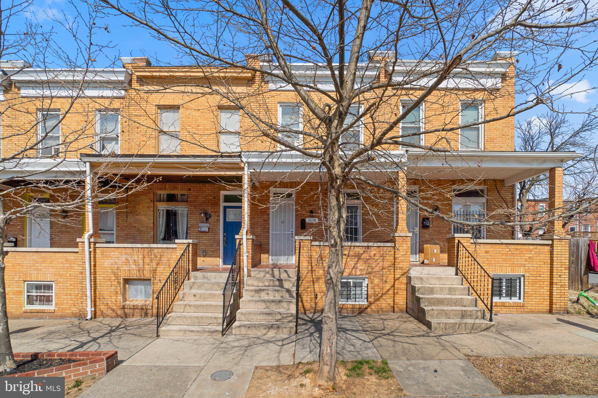 Welcome to 2638 E Biddle Street. This house features new flooring throughout the main level and fresh carpet in the basement. This 3 bedroom 2 full bathroom rowhome is great for a family or investor looking for another property. The roof is 2024, water heater 2017. The property does have two meters and can be easily turned into a two unit. Seconds to Johns Hopkins, downtown, and major commuter routes.