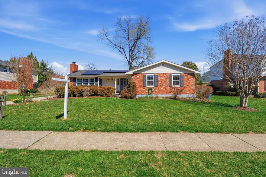 Welcome home to this rarely available 4 bedroom, 3 full bath rancher in the heart of Timonium! Perfectly positioned for both comfort and convenience, this beautifully maintained home offers easy one-level living with thoughtful updates throughout. Step inside to find gleaming hardwood floors and a warm, inviting wood-burning fireplace that anchors the main living space. The spacious layout flows effortlessly into a large rear sunroom—ideal for morning coffee, entertaining guests, or simply relaxing while overlooking the usable, level backyard. The full, partially finished lower level provides fantastic additional living space with endless possibilities—recreation room, home office, gym, or guest suite—complete with a full bath for added flexibility. Outdoors, enjoy the convenience of a private driveway and a rarely available two-car detached garage with additional storage—perfect for hobbyists, car enthusiasts, or extra organization. Energy-efficient solar panels help you save on utility costs year-round, and replacement windows add comfort and peace of mind. Located just minutes from Towson and Hunt Valley, with quick access to I-695 and I-83, this home offers unbeatable connectivity to shopping, dining, and everyday conveniences.

Don’t miss your opportunity to own this exceptional rancher in one of the area’s most sought-after locations!