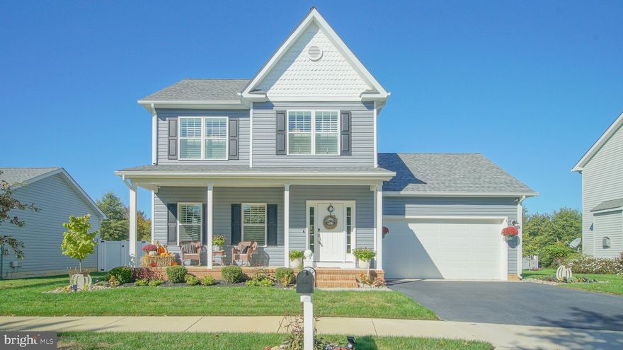 Welcome Home to The Meadows! This 3 Bedrooms and 2.5 Bathrooms craftsman style home left no detail untouched. Only two years old with UPGRADES galore!!! Spacious custom kitchen with granite counter tops, ss appliances and solid maple cabinetry. Crown molding through-out along with plantation shutters. Inviting owner suite has walk-in closet, bathroom w/ double vanity, custom tile shower and granite counter tops. The photo's really do not do this place justice! Must see! Small town living at its BEST!