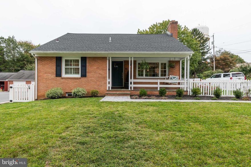 *Highest & Best offers due Saturday, 9/26 at 7 PM* This stunning Glyndon bungalow has been completely renovated from top to bottom, including electrical, plumbing, HVAC, flooring, the roof, and all the big and small details in between. This adorable home exudes curb appeal from every angle, but just wait until you see the interior! Perfect for entertaining, this charming home's kitchen boasts stainless steel appliances, gorgeous quartz counter tops, sleek glass cabinetry, a farmhouse sink, wine refrigerator, soft close drawers, a custom range hood, and custom lighting. A powder room on the main floor is perfect for guests. The dreamy main-floor master bathroom features a huge walk-in tiled shower and a freestanding tub, plus a marble double vanity. Not to mention a large walk-in closet with built-in storage and racks. Upstairs there are two additional bedrooms and downstairs you'll find a finished living space plus another full bathroom. Take your entertaining outside to the large patio and fenced yard, complete with a shed and vegetable garden! Cozy up to the fireplace when the temperatures outdoors drop. There's truly nothing to do but move in to this charming Butler Road Bungalow!