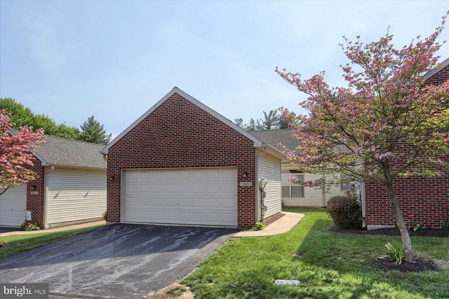 Places like this don't come around too often.  Don't miss this beautifully maintained 2-bedroom, 2 full bath, one-level condo with a spacious 2-car garage.  Enjoy the updated kitchen with beautiful quartz countertops, tile backsplash, and pantry,  plus new luxury vinyl plank flooring throughout.  The renovated full bath features a walk-in tiled shower and a double sink for added comfort.  Relax on the private back deck or take a stroll through this friendly and well-maintained neighborhood. You will love the ease of low-maintenance living, with the HOA covering exterior building maintenance and all outdoor upkeep.  Located just minutes from shopping, dining, and all that the area has to offer, this home combines comfort, convenience, and style in one perfect package. Don’t miss your chance to own one of the few one-level homes with a large 2-car garage in Wesley Mews!