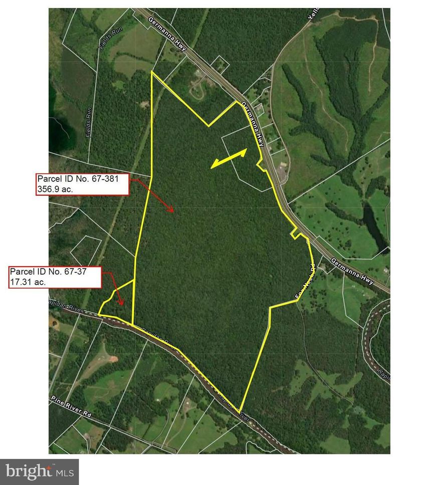 Presenting a unique opportunity for entrepreneurs or investors: a vast expanse of 373.9 acres with 3100 feet of river frontage on the Rapidan River. This property is currently treed and could be timbered, offering potential for various uses.

The property includes 18.58 acres zoned VC (Village Commercial), with an older preliminary site plan development plan available for this parcel. This zoning opens up numerous possibilities for commercial development.

For outdoor enthusiasts, this property is a paradise. It’s an excellent spot for hunters, and fishermen will appreciate the access to the Rapidan River.

The property holds significant developmental potential, along with other usage options. Opportunities like this, to own a large parcel with river frontage, are rare and come along only once in a while. Don’t miss out on this unique investment opportunity.
