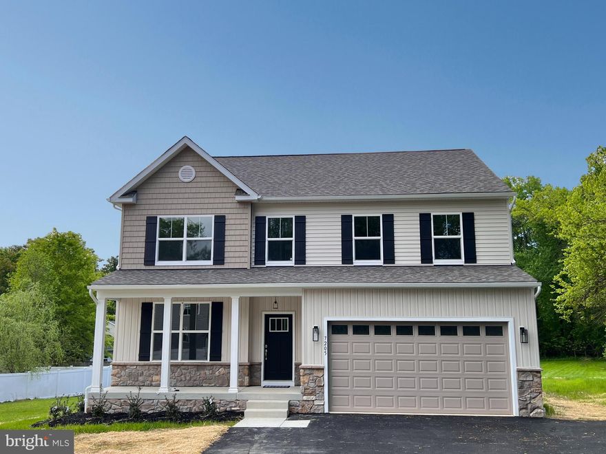 ***CLOSEOUT INCENTIVE: $10,000 Settlement credit provided with use of builder’s approved lender & title company**** IMMEDIATE DELIVERY. This brand-new house sits on an expansive .75 acre lot and offers an abundance of desirable features that will cater to your every need. With 4 bedrooms, 2.5 bathrooms, and a plethora of upgrades (without the up-charge), this stunning property is sure to impress!

Tucked back privately away from the street, the charming front porch beckons you to relax and enjoy the surrounding nature. Step inside and be greeted by an abundance of natural light streaming through oversized Pella windows and the elegance of luxury vinyl plank flooring that adorns the entire main level, providing sophisticated ambiance throughout. The open-concept design seamlessly blends the spacious living area with the gourmet kitchen, making it an entertainer's dream. The kitchen is a chef's delight, featuring upgraded finishes such as soft-close drawers & doors, exquisite quartz countertops, and a spacious pantry that blend both style and functionality effortlessly. Through the 12-light french doors, the main-level study offers a dedicated space for productivity and creativity, allowing you to work from the comfort of your own home. Adjacent to the kitchen, a sunroom invites you to unwind while soaking in the natural beauty of the expansive backyard. Upstairs, you'll find the convenience of a laundry room, eliminating the need to carry loads up and down the stairs. Efficiency and ease are at your fingertips in this thoughtfully designed home. Explore the primary suite with custom tray ceiling and dual walk-in closets. The primary bathroom is a true oasis fit for HGTV. Pamper yourself in the luxurious soaking tub, or indulge in the large glass shower complete with a multi-head rain shower and integrated bench. This retreat offers the perfect escape from the hustle and bustle of everyday life. Electric vehicle charger pre-wire installed in the garage. Completing this exceptional property is an unfinished basement, providing endless possibilities for future customization. Let your imagination run wild as you envision the potential for additional living space, a home gym, or a recreational area. With a remarkable combination of stylish upgrades and thoughtfully designed spaces, this home is a true gem that exceeds expectations. 10-year warranty INCLUDED in price. Tucked away in a quiet neighborhood, it's so easy to forget about the easy access for commuting, shopping, dining, and entertainment. With million-dollar+ homes being built across the street, this is surely the best deal in town! Minutes to BWI, Ft. Meade, NSA, Baltimore & Washington! Currently feeds to a New, Top Rated, Elementary School. Don't miss your opportunity to call this haven your own. Schedule a tour today!