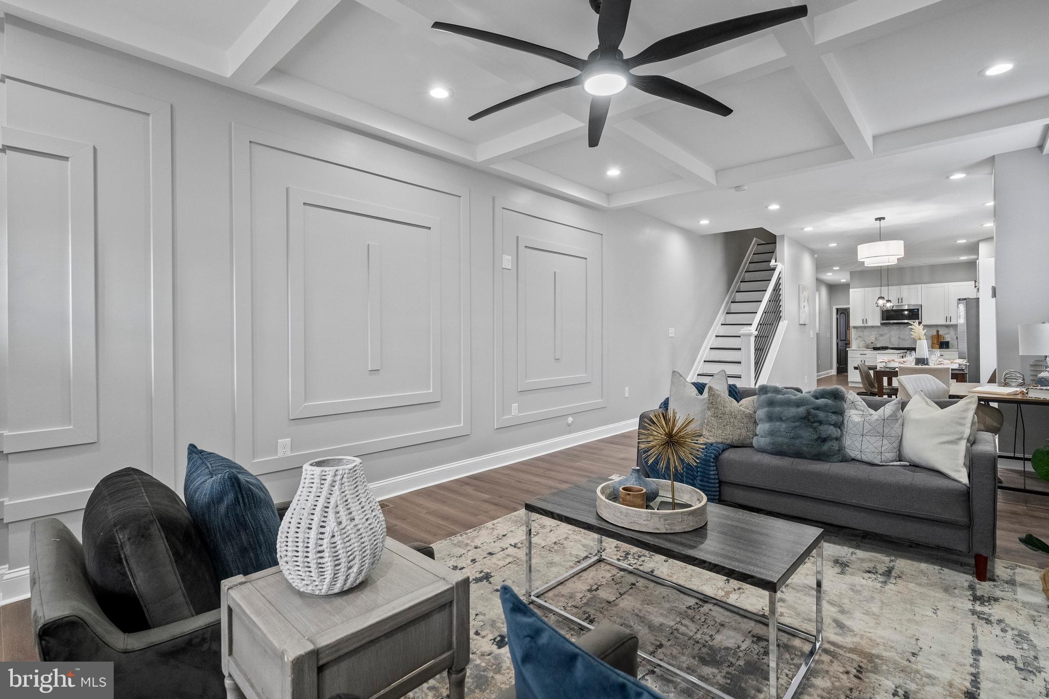 $10K Vacant to Value Grant, $10K (CDBG) Grant, $8750 BorrowSmart Program, $7.5K Go Northwest grant, 3% Truist Bank Grant, $5k Buying into Baltimore Grant, Up to $19,5K LNYW, 3 levels of Luxury best describe this 3500+ sq ft Charming porch front home that features 5-bedroom 4.5-Bathroom w/ 1st and 2nd-floor master suites, High-end fixtures, an open floor plan & attached garage. Chefs Kitchen Featuring stainless steel appliances, Quartz Countertops, 5 Burner Stove w/ over-the-range microwave, & custom backsplash. New Electric, Plumbing, & HVAC w/ all approved permits. The large Finished Basement w/ French drain waterproofing system are great for entertaining and can be made into extra rental apartment or Air BNB. Close to Golf Course, Shopping Mall, Baltimore Zoo, SSA, Parks i695 i83 & i70. Luxury Living at Affordable Pricing! Upon completion of Baltimore City homeownership counseling, the Buyer may be eligible for all or some grants and down payment assistance programs listed above but would need to check with their lender for qualification.