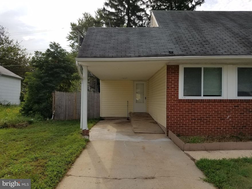 Charming 4 BR 2 BA 2 LEVEL in established neighborhood. This home features tile floors throughout. Enjoy 2 BR on the main level and 2BR upstairs. Modern kitchen with access to large backyard. Close to Liberty Road and 695.