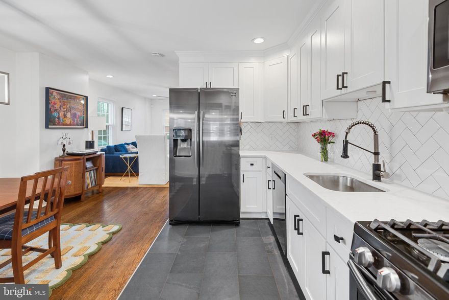 ***Please note Saturday Open House is cancelled.  Offer deadline Saturday 2/17/2024 at 10AM.

Let your heart find its way home to 1400 Weldon Place South!  This end of group townhome was fully renovated in 2019 from top to bottom and has been lovingly maintained ever since!  Enjoy three (3) tastefully designed bedrooms, two (2) updated bathrooms and plenty of living space off the open concept kitchen. The freshly designed white kitchen is complete with beautiful quartz countertops and slate gray appliances. Bright hardwood floors throughout the main and upper level give this home an extra feeling of warmth and comfort. The back porch offers another wonderful location for relaxing and entertaining on summer nights!
Experience the proximity to the Rotunda and Hampden restaurants and all they have to offer!  Delight in live music and events just minutes up the road at Union Collective.  Enjoy a super short commute to 83 and downtown, then come home to ample free parking and your very own parking pad on a quiet one-way street.  Families, dogs and kids are all welcome at this amazingly central location - just a few blocks away from the brand new Medfield Heights Elementary School and within the Roland Park Middle School District.
Schedule your showing today – this home is move-in-ready and it won’t last long!  Welcome home to 1400 Weldon Place South!