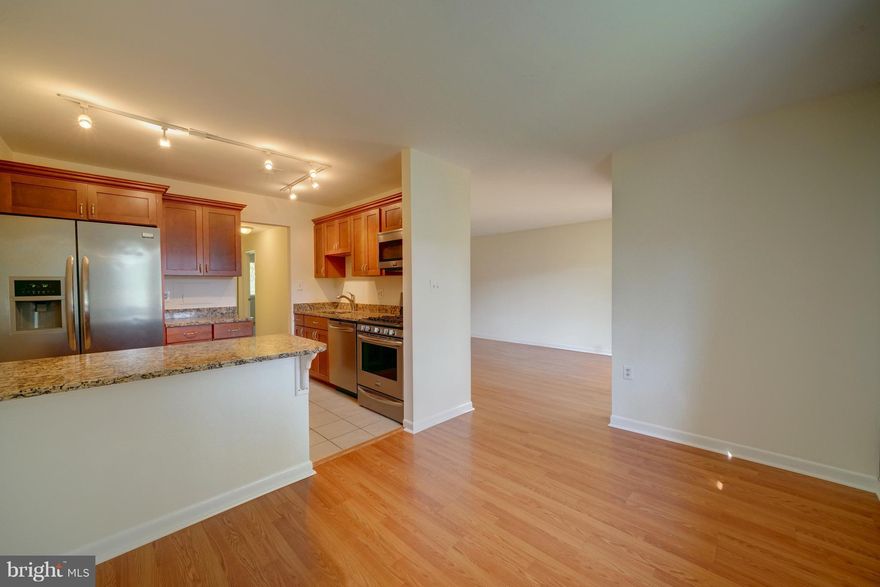 Move-in ready w brand new paint throughout & new carpet in bedrooms. Enjoy the view & this updated 2 bedroom, 2 bath top floor unit. Laundry is one level down. Beautiful view off the balcony of the grassy open area. 1 assigned parking & more guest parking close by. Upgraded kitchen w granite & SS appliances. Large living room w laminate floorGas cooking, heat & hwh. Water & Sewer included in rent.