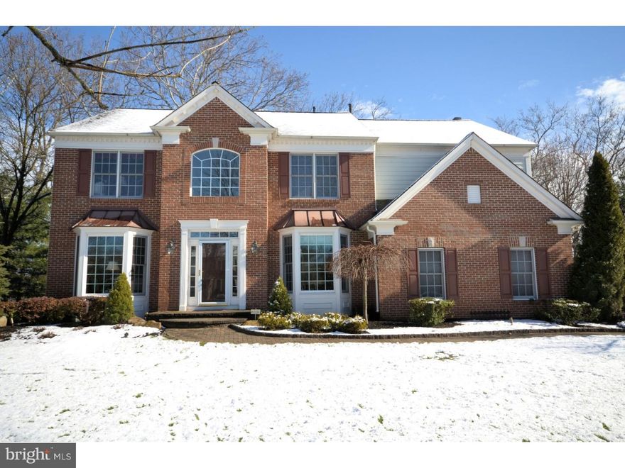 Lakeside is one of the loveliest communities in Upper Makefield with unparalleled views of the canal and lake and 18 Terrell Drive has arguably one of the best locations in this community.  Enter this beautiful home to dramatic two story foyer that opens to a formal living room with walk out bay window and dining room that showcases the incredible four season panorama that is your backyard. Gracious formal living and dining room has custom molding, pillars and  shadow box paneling. Enter the study through french doors with custom built ins and walk out bay window. Kitchen opens to a spacious  familyroom with gas fireplace with marble surround and raised panel mantle. Kitchen has an eat in breakfast room and island and the first floor has hardwood flooring. Every room has incredible vistas of the canal, lake and grounds of Washington Crossing Historic Park. Powder room with marble floor completes the first floor. Upstairs is a master bedroom suite with tray ceiling, sitting area, walk in closet and sumptuous master bath. The long distance views on the upper level are spectacular. Three additional bedrooms, 1 en suite bedroom with full bath and 2 that share a hall bath and convenient upstairs laundry room complete the upstairs level. Overhead, built in speakers throughout the home including outdoor deck speakers, finished lower level, master bedroom, fm room and formal living and dining rooms. Finished basement on the lower level that is perfect as an additional entertainment area, playroom, second office or exercise room. Outside is a deck that affords you the ability to view the scenery and long distance views.  Phenomenal location with close proximity to I95, Princeton, New York and Philadelphia. Washington Crossing Historic Park is just steps away, minutes from New Hope and Newtown. Whole house generator and all new HVAC in 2013. Incredible value with an  Upper Makefield location, stunning views, Council Rock schools and much more.