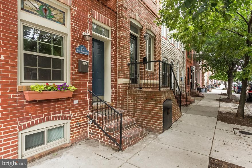 Wonderful and perfectly located home in heart of Canton! Two blocks from the square and shopping centers, so everything is moments away. Step in the large and open first floor with classic Canton exposed brick wall, stairs, and stained glass, and full view to kitchen area - feels open and expansive. Second floor has two huge bedrooms and fully renovated bath. Each level offers a deck to enjoy evenings with friends. Basement has a number of uses from office space to bedroom potential with a full bathroom as well, which has been fully updated. Lots of angled street parking available. Great for first time buyer, or solid rental investment property (currently registered with city). Tons of important updates: HVAC (2018), Hot water heater (2017), windows (2015) , roof (2021), siding (2021), French drain system in basement