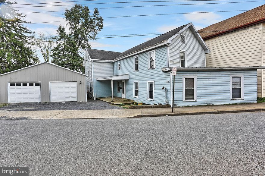 Welcome to 115 Cleveland Avenue in Waynesboro! This beautiful 2 story home includes living room, formal dining room, kitchen, main floor bathroom and bedroom and 3 more bedrooms upstairs! There is even 1.5 other bathrooms on the second floor. Outside there is a 2 car detached garage! Perfect for storage! Come check it out today!!