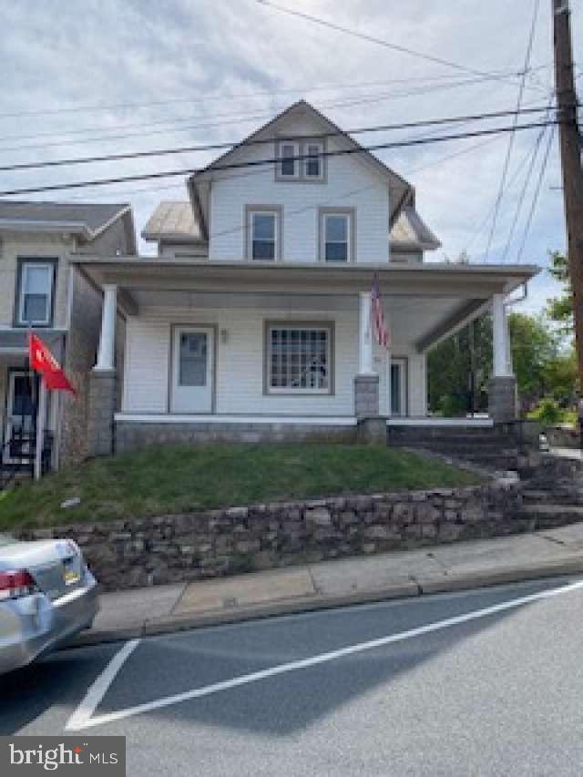 Welcome to this delightful single-family home on a corner lot in a very nice neighborhood on Chestnut Street in Mohnton. Freshly renovated, and ready for its new owner. The 1st floor features a living room with built in shelving, dining room, bedroom and kitchen with new energy efficient stainless steel appliances and granite countertops. The 2nd floor includes two bedrooms both with a private hallway to the newly remodeled bathroom and a large closet with access from both sides of the hall. There is a large wrap-around porch with entrance door to living room in the front and the dining room along the side. There is also a side door that leads to the kitchen. There is a very nice sized backyard perfect for outdoor activities, gardening etc. with fence and a storage shed which offers space for tools, equipment or outdoor gear. A new door leads to the basement. The majority of windows in the house are brand new. The full basement includes a washer and dryer. This home is in the much sought-after Governor Mifflin School District and within minutes to shopping and major highways. Don’t miss the opportunity to make this lovely home your own!