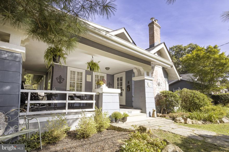 Welcome to The Avalon, a 1920 Sears, Roebuck and Co. bungalow nestled in the sought-after North Hills section of Abington Township in Glenside. Thoughtfully cared for inside and out, this charming Craftsman balances timeless character with modern comfort.
<br><br>
A slate walkway winds through mature gardens to the inviting wrap-around front porch — perfect for enjoying a morning coffee or evening conversation. Step inside to find sun-filled rooms and gorgeous hardwood floors that flow throughout a hybrid floor plan combining traditional charm with open living.
<br><br>
The formal living room showcases a handsome brick fireplace with wood-burning insert, while the adjoining dining and family room opens seamlessly to the spacious kitchen. Here, you’ll enjoy updated cabinetry, quartz counters, stainless steel appliances, gas cooking with rangehood, tile flooring, and a peninsula with counter seating. The family room also features custom built-ins, adding both warmth and function.
<br><br>
Two comfortable bedrooms and a full bath with a tub/shower combination and warm wood accents complete the main level. Upstairs, the expansive primary suite offers a private retreat with a bright and airy bath, featuring a walk-in shower, generous vanity, and abundant natural light. The finished lower level adds versatility with a large recreation room, workshop, laundry area, and direct access to the one-car garage.
<br><br>
Outdoor living is equally inviting with a multi-level deck overlooking the lovely back garden. With both private nooks and open views, it’s ideal for entertaining or relaxing, and even includes a natural gas line for effortless grilling.
<br><br>
All this comes in a fantastic location with convenient access to local shopping, dining, and recreation, plus easy commutes via the nearby Ardsley and North Hills train stations, Route 309, and the PA Turnpike.
<br><br>
The Avalon offers classic Craftsman architecture, modern updates, and a setting that truly feels like home.