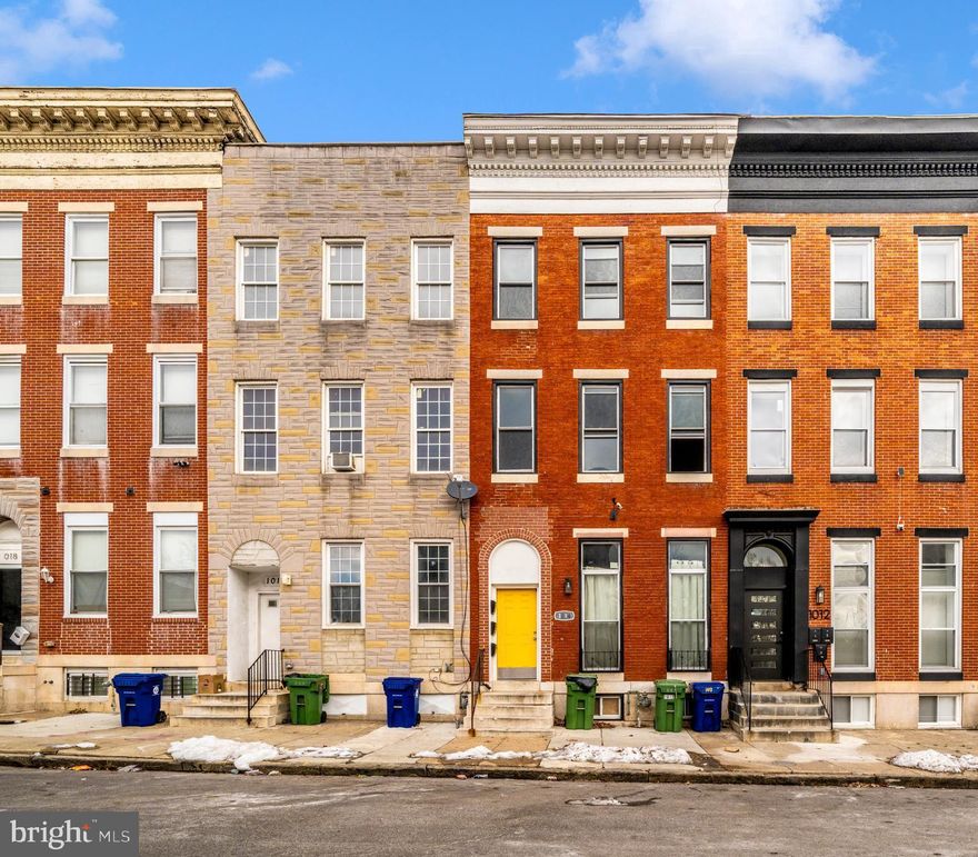 Investor alert! Updated multi-unit brick front rowhome, the perfect addition to your portfolio or ideal house-hack opportunity. Live in one unit while generating income from the others. The main level unit features a spacious kitchen with granite countertops, stainless steel appliances, and abundant cabinet space, along with three comfortable bedrooms and a full bath with a tiled tub/shower combo. The second level unit offers a similar layout with a modern kitchen, granite counters, stainless steel appliances, three bedrooms, and a full bathroom. The third-floor unit boasts a large open kitchen and living area, a generously sized bedroom, and a full bath. Each unit includes LVP flooring, in-unit washer and dryer, and separate utility metering for convenience and efficiency. Ideally located near Route 40, Druid Hill Park, and the Inner Harbor, providing easy access to major commuter routes, recreation, dining, and city attractions.