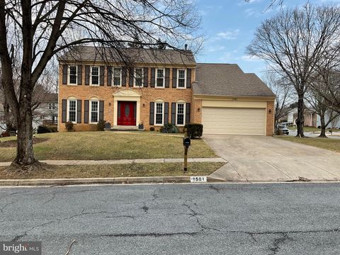 1501 SILVERADO COURT BOWIE MD 20721