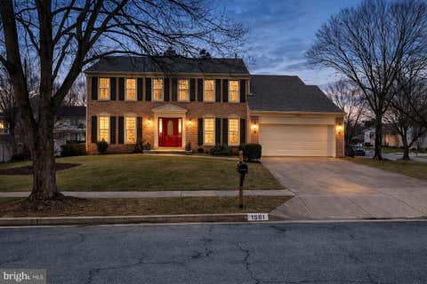 Homes For Sale - 1501 Silverado Court<br/> BOWIE, MD 20721