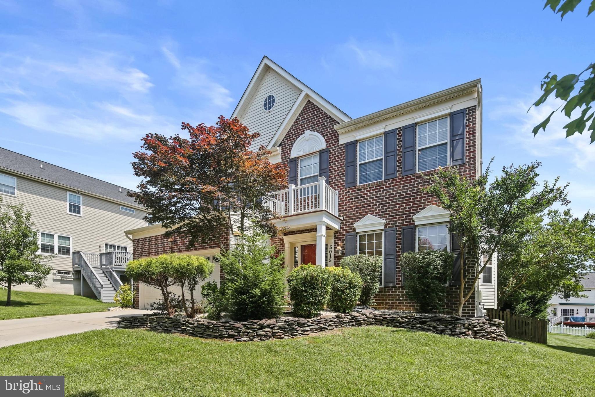 Welcome to your dream home - a stately colonial nestled on a serene tree lined street that backs to community green space. This stunning residence offers the perfect blend of traditional elegance and contemporary convenience.
Step through the front door into a breathtaking two-story foyer that sets the tone for this exceptional home. The main level showcases gleaming hardwood floors, creating a warm and inviting atmosphere. Entertain with ease in the formal living and dining rooms, or gather in the open-concept kitchen that flows seamlessly into the main living area. Cooking enthusiasts will appreciate the eat-in dining space, under cabinet lighting, and kitchen island - perfect for casual meals or meal prep.
The outdoor oasis awaits on the composite deck, offering a peaceful retreat overlooking the picket-fenced yard with charming garden beds. Weekend gardeners rejoice!
Upstairs, the luxurious primary suite serves as your personal sanctuary, featuring a self-cleaning soaking tub, custom tiled shower, and double vanity. Three additional spacious bedrooms with ample closet space provide comfort for family and guests, complemented by a hall bathroom with tub/shower combination.
The newly finished lower level is an entertainer's dream, featuring space for a home gym, surround sound-wired theater room, and versatile office/bedroom with French doors. A full bathroom and additional storage complete this level.
With a two-car garage plus driveway parking for two more vehicles, this home offers convenience alongside timeless style. BONUS: Close to highways, 1 mile from White Marsh Avenue, Restaurants, Gyms, and plenty of shopping!
