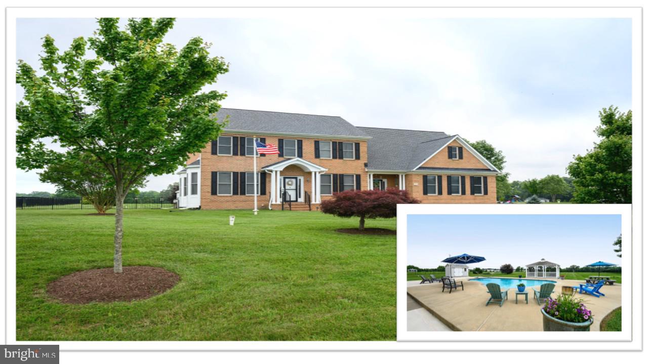 Elegant Brick Home on One Acre with salt pool, gazebo and 5,510 feet of living space.
First time on the market, this stately brick home—three sides brick—offers timeless elegance on a beautifully landscaped 1.12-acre lot. The fully fenced backyard features a sparkling pool, charming gazebo, and plenty of space for outdoor enjoyment.
Inside, nearly 3,800 square feet of finished living space showcases rich hard wood floors on the main level, a gourmet kitchen with stainless steel appliances, tile backsplash, and abundant cabinetry. The main level also features a family room with fireplace and tray ceilings, a private office, formal living and dining areas, and a bright bonus sunroom ideal for year-round enjoyment.
Upstairs you'll find four spacious bedrooms and three and a half baths, including a luxurious primary suite with a private full bath. The expansive unfinished basement 1715 sq. ft offers potential for future living space or storage with ruff in for full bath and walk out basement to back yard. A two-car oversized garage adds to storage for pool toys and your favorite car.
A rare opportunity to own this well-appointed home—offered for the first time and ready to welcome its new owners.