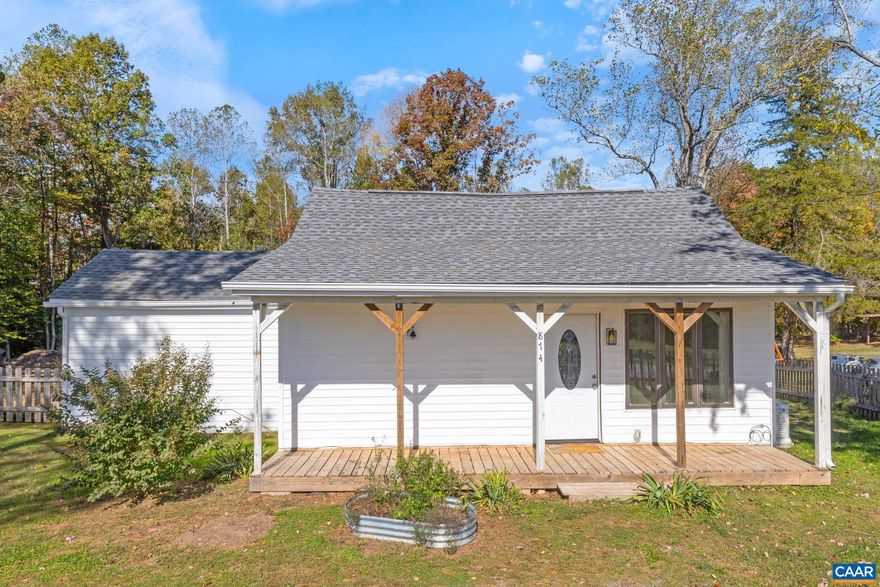 Welcome to 874 James River Road, a beautifully refreshed ranch-style home offering comfort, charm, and convenience to all enjoyable amenities and natural beauty in and around Scottsville. Set on nearly an acre, this move-in-ready home has been updated inside and out, creating a turn-key opportunity for anyone seeking peaceful country living just under 3 miles from James River (at Hatton Ferry) access, Downtown Scottsville, and an easy drive to Charlottesville. Recent updates include a new roof, heat pump, water heater, updated electrical and plumbing, vinyl siding, lighting, and generator, giving you peace of mind and years of low-maintenance enjoyment.