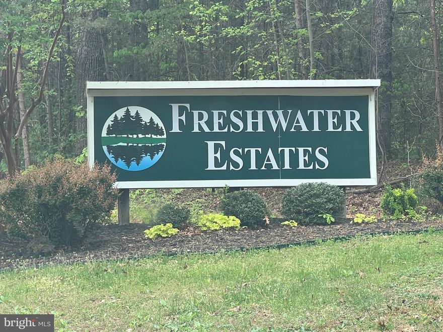 Nice buildable  2.5-acre lot in the sought-after community of Freshwater Estates on the public side of Lake Anna. Located across from the community common area, this lot comes with its own deeded boat slip. The community has a boat ramp, picnic area with BBQs, and a covered pavilion. Freshwater Estates is close to all the lakes' amenities, Food Lion shopping plaza, and the lakes' restaurants, breweries, wineries, and marinas.