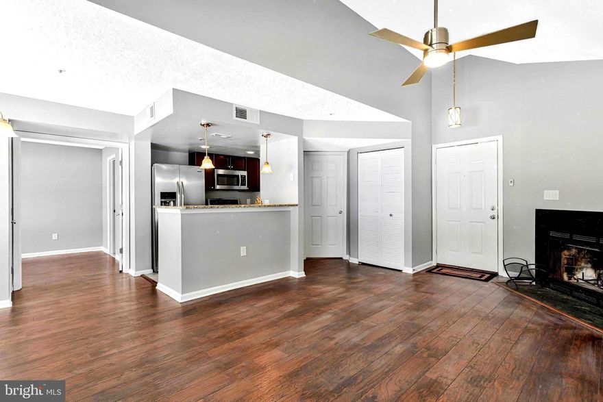 Welcome home to 15755 Easthaven Ct #403 — a beautifully renovated 2-bedroom, 1-bath condo offering comfort, style, and convenience in one perfect package. (Interior Photos Coming)

This light-filled home features an open floor plan with a spacious living room bathed in natural light, highlighted by a cozy fireplace—perfect for relaxing or entertaining. The dining area is ideally positioned between the kitchen and living space, creating a seamless flow for hosting guests or enjoying everyday meals.
Freshly updated with new paint and modern finishes, the unit includes a primary bedroom with private bath, an in-unit washer and dryer, and a private storage room conveniently located right outside the front door—a rare and valuable bonus.

Located just minutes from Downtown Bowie Shopping Center, restaurants, parks, and major commuter routes, this condo offers easy access to everything you need while maintaining a quiet, residential feel.

Perfect for first-time buyers, downsizers, or investors—this move-in ready condo is a must-see! 🏡✨