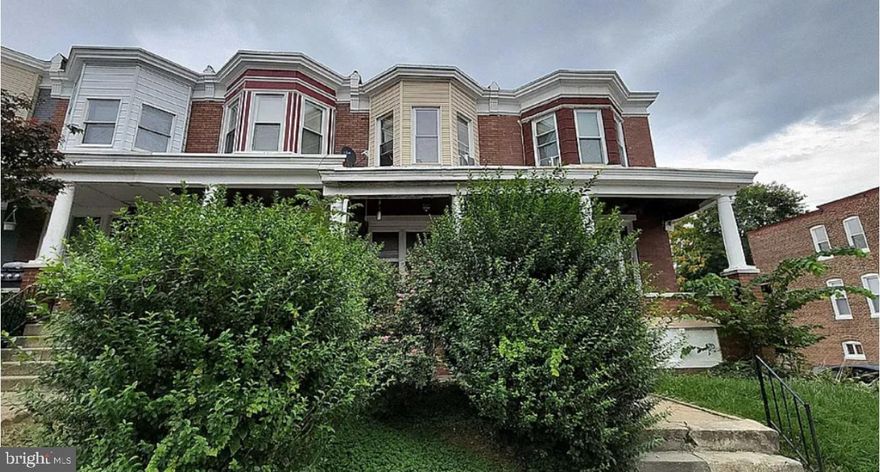 Investor special in Waverly! Interior rowhouse that was previously completely renovated in 2009. 3 bedrooms and 1 full bath on the upper level. Traditional main level with open living space, dining room and kitchen. Fully finished lower level with living area, 4th bedroom, 2nd full bathroom and laundry. Light to medium renovation needed to bring this one back to its glory. Property is occupied and there is no interior access at this time. This property is being sold subject to the current occupant. Renovated comps in the 265-290K range. House directly behind this just sold for 293K in January. Sold as is.