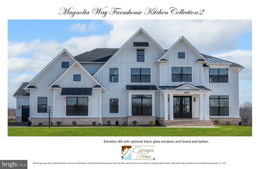 Christmas Tree Lane is a must see!  Beautiful 11 acre homesites available in historic Unison - minutes from Middleburg.

 Modern Farmhouse and French Country architecture designed by James McDonald of Great Falls. 

Priced here is our Magnolia Way Floorplan Carrington's Signature Farmhouse Kitchen.  Other home styles include the Glen Springs, Ashlawn and  Bellewood Farm.  See Sales Manager for details.

Visit our Bellewood Manor and Magnolia Way Decorated Model Homes at Banbury Cross in Middleburg.  Open Weekends 11am - 5pm or by Appointment.  From Leesburg: Take Rte. 15 S to Rte. 50 W.  Turn right on Sam Fred Road just before the Village of Middleburg.  Banbury Cross is on the right.  23158 Secretariat Park Lane. 

Features, square footage, beds & baths are per base floor plans. HOA fees are estimates.