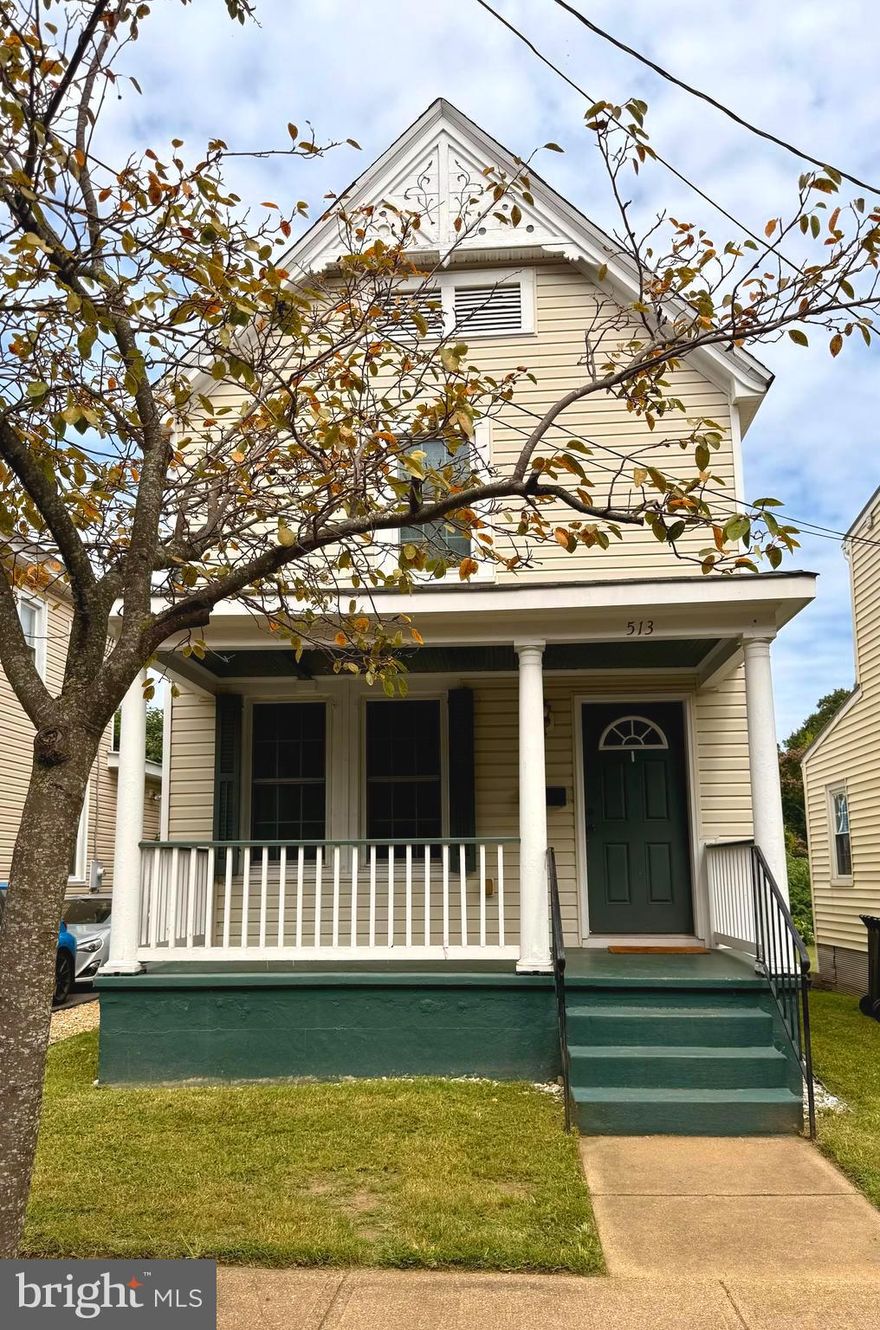 Historic Downtown Fredericksburg! Charming colonial with 3 bedrooms and 2.5 baths.  Recent renovations include a new HVAC, new washer/dryer, new dishwasher and new refrigerator.  Private backyard with a 6 foot wooden privacy fence and patio. Walk to shops, restaurants, farmers market and parks in picturesque historic Fredericksburg.  Available September 1, 2025. Pets are considered case by case.