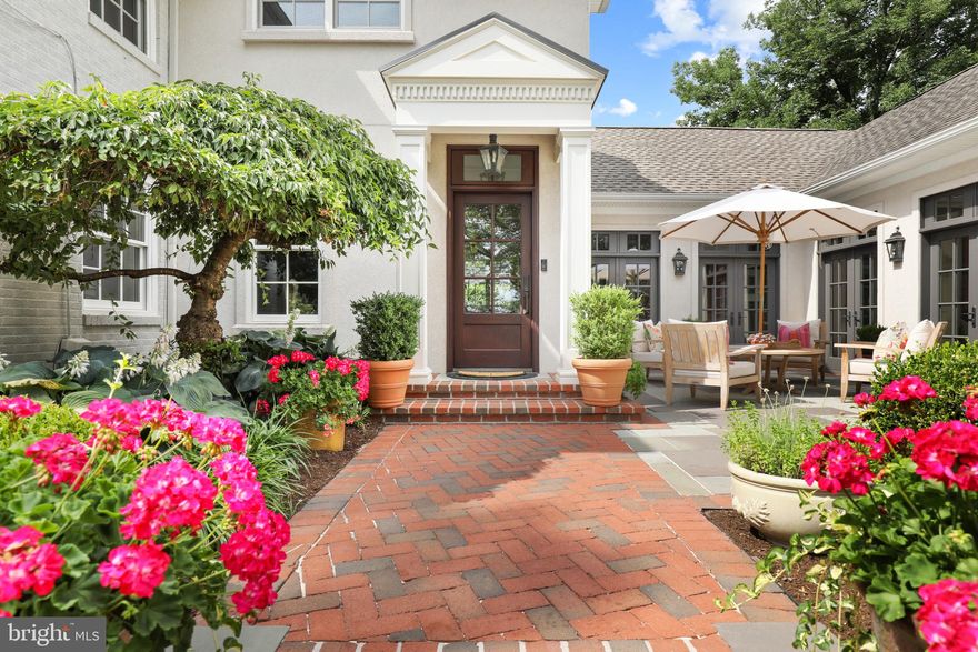 Historic charm meets modern elegance: a designer-owned and renovated gem!

Welcome home to a remarkably rare find! Historic charm meets modern elegance in this exciting
opportunity for an exquisite living experience. The original house (1941) was custom-designed and
meticulously maintained by its interior designer owner since 2003 with an extensive renovation in
2010, after which it was featured in Harrisburg Magazine. Custom floor-to-ceiling cabinetry, original
hardwood floors, Visual Comfort lighting fixtures throughout, as well as Pella architectural series
windows and doors, are just a few features that combine to make this a home of uncompromising
quality. The property includes a sprawling corner lot nestled in the center of a coveted community.
This fabulous oasis is complete with three separate al-fresco dining/lounging areas, lush landscaping, a
spacious side yard, and a charming two story detached multi-use garage.

The 2010 renovation includes an elegant entrance on the side of the home that flows effortlessly from
the mudroom into an open layout kitchen, both chic and practical in design. Light flooded and acting
as the perfect heart of the home, the kitchen features a marble island, quartz countertops, heated
limestone flooring, and custom-designed floor to ceiling wood cabinetry. There is a large combination
pantry/laundry off of the kitchen with more custom floor to ceiling cabinetry for ample storage and
convenience. A beautiful sight-line extending through the kitchen, walk into the gallery-style hallway
lined with Pella French doors on one side, and space on the opposite side to showcase your favorite
art. The hallway leads to the stunning primary suite, a powder room, and extends into a luxe
studio/office. In the office space you will find more custom built-ins, and a walk-in storage closet. The
inviting and picture-perfect primary suite is complete with a large walk-in closet and dressing room
area, and en-suite bathroom with heated marble floors. Inside the primary bathroom is all custom
walnut cabinetry, another walk-in closet, two separate sink areas, a soaking tub, and a walk-in shower.
Exiting from the other side of the kitchen, you will pass the butler’s bar, a unique element located
between the kitchen and dining room for entertaining. In this original part of the house, you will also
find the den and formal dining room with gorgeous molding and historic accents, including an original
fireplace. Make your way up the original staircase to the second floor, where the 2010 renovation
expanded and upgraded the bedroom spaces. The first bedroom (the original house’s primary suite) is
sprawling with an en-suite bathroom. This bedroom is where you will find the access to the walk-up
attic. There are two more bedrooms that share a completely renovated spacious bathroom, including a
walk-in closet, soaking tub, and separate shower. In the basement is a finished living and recreational
space with another original fireplace. Take the party outside to gather with friends and family beneath
the giant old tree canopy and enjoy the outdoor fireplace and patio. Don’t miss out on this
architectural gem of superior quality and style.