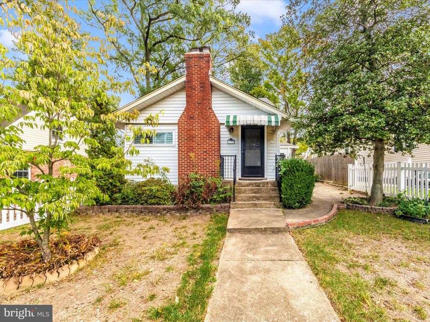 Major Price Improvement! Spacious Cape Cod with great potential in a prime location! This is a fantastic opportunity for investors or buyers ready to put in sweat equity.   Home needs flooring, paint and updating throughout.  The main level features a spacious owner's bedroom with a remodeled en-suite bathroom and a walk-in closet.  Enjoy cooking and entertaining in the generous kitchen with an eating area, and relax in the cozy living room with a wood-burning stove.  Upstairs, you'll find a third bedroom with a convenient half bath, perfect for guests or a home office. 

The large fenced yard offers privacy and plenty of space for outdoor activities, while the private driveway leads to a rare oversized 2-car garage and carport—an exceptional find in this neighborhood.

Located within walking distance to the Metro Arts District, Driskell Park, shopping, dining, and more, this home offers unbeatable convenience. Just minutes from the University of Maryland, this is an ideal spot for anyone seeking a vibrant community with easy access to local amenities.

Home is sold as-is.  Don’t miss out on this incredible opportunity to make this property  your own!