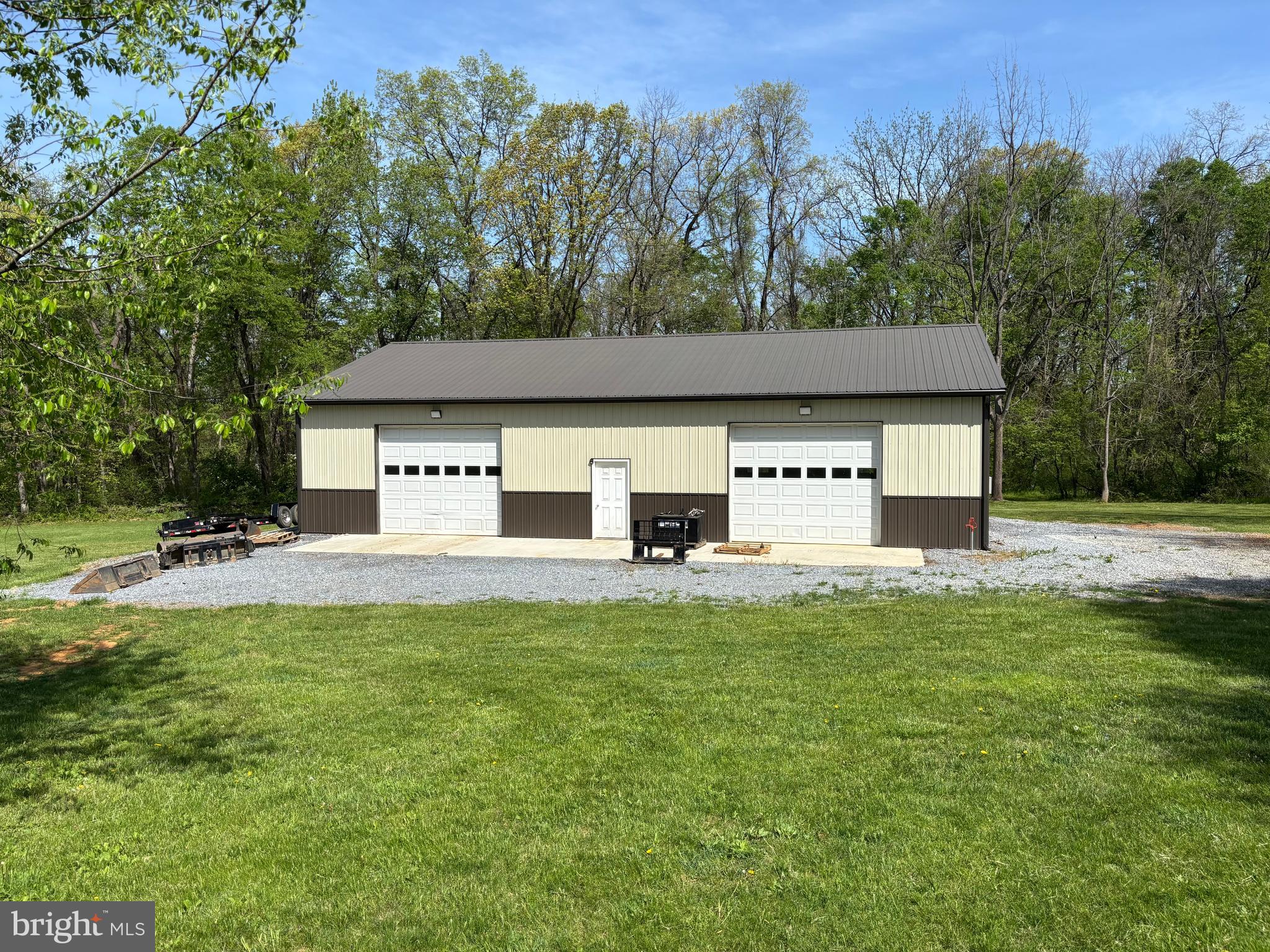Rare opportunity to own a stunning 5-acre lot with a newer 60x40 metal pole building already on site, ideal for storage, hobbies or future plans! Located in South Middleton School District, tucked away in a serene, wooded setting, this private parcel offers the perfect blend of seclusion and convenience—just minutes from I-81 for an easy commute. The property backs up to protected federal lands and the iconic Appalachian Trail, offering unparalleled access to nature, hiking, and wildlife right in your backyard. Bring your own builder and design your dream home in this peaceful, one-of-a-kind location. Perc test will be completed by seller and results provided to buyer. Don’t miss out on this unique slice of Pennsylvania paradise!