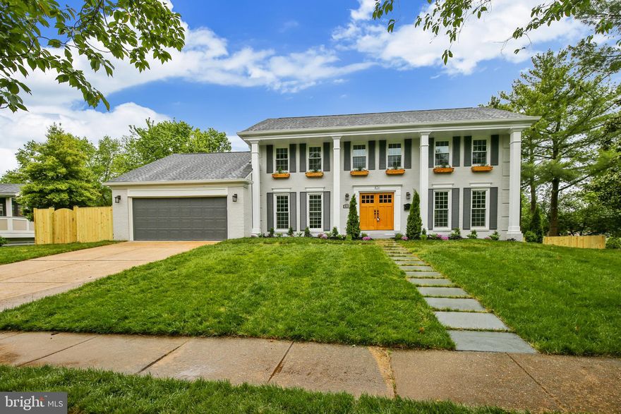 This property is one of a kind!Attention to details and  tons of upgrades from top to bottom! On one of the largest lot in the neighborhood this home features 6 bedrooms, 4.5 baths and it is fully renovated  and filled with upgrades. The foyer features a marble mosaic inlay and gleaming hardwood floors. Open concept and a large custom kitchen and a large island with waterfall edge Quartz counters. The Large new windows allows tons of natural light to flood this home. Cozy wood burning fireplace creates ambiance for great family nights or amazing parties. Mud room features cubbies and a powder room with marble mosaic wall.  The home features an elevator with access to all 3 floors levels for easy access and moving. Upper level features 2 master bedrooms with attached remodeled bathrooms. Largest master bedroom features gleaming hardwood floors, custom designed closet, a 4 piece master bath with a large walk-in shower and double vanity. All bedrooms have hardwood floors, spacious closets and tons of light.  Lower level features a family room anchored by another wood burning fireplace, bar with custom cabinetry, future wine room, 2 bedrooms and an updated bathroom. Hallway provides easy access from the pool to the bath. Access to back yard and to another screen-in porch. Cover patio is a plus for hot summer days.  A screened in deck is located on the main level and 2 additional decks with treks type flooring provide lots of space for seating and entertaining. The pool is completely redone, with new plaster, coping stone, new tiles, and new equipment. New roof, new HVAC, new water heater, new plumbing, new electrical, new drywall, new insulation, new baths, new kitchen, new bars, new fence...basically a new house. The location is premium, very close to Washington DC and 3 minutes walking from St. Stephen's & St. Agnes Upper School.