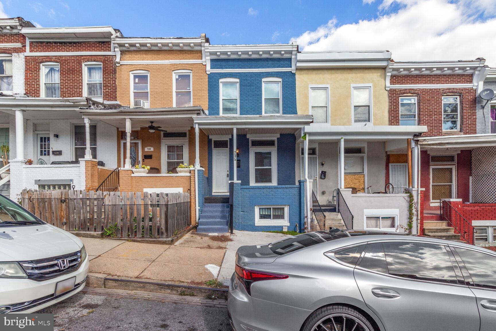 This amazing 3-bedroom, 1-bathroom home boasts modern updates, architectural interest, and Baltimore charm throughout! Renovated and updated, this move in ready gem features comfortable living room with attractive neutral paint, leading into the open space living/dining and HUGE eat-in kitchen, gas cooking, modern appliances. Upper level offers 3 spacious bedrooms, accompanied by ultra-stylish bathroom and skylight. Unfinished basement includes washer, dryer, and lot of storage space. Central Air Conditioning/heating, large backyard is ideal for your Cookouts and Entertaining! Property.