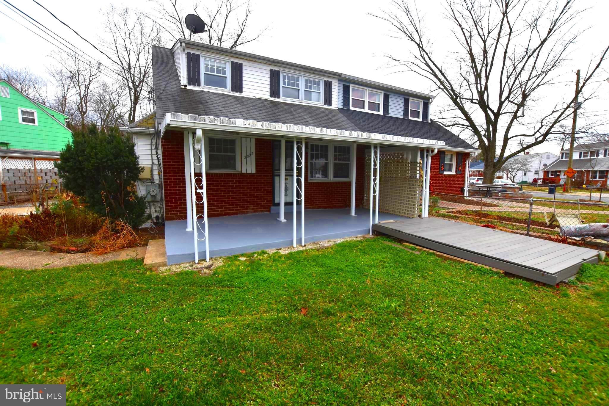 Totally refreshed 3BR/3BA three-level home, conveniently close to University Blvd, East West Highway, shops, restaurants and public transportation. Huge living room with sunny windows and gorgeous hardwood floors. Separate dining area and kitchen with brand new appliances, gas cooking and great counter space. The main floor also has 1 bedroom and 1 full hallway bathroom. Upstairs has 2 large bedrooms with new wall to wall carpeting, great closet space and sunny windows. The top floor has 1 full hallway bathroom. The basement has a cozy living area and rec room great for a home office, guest space or extra storage! The basement level also has a laundry room with full size washer and dryer, extra storage closet and 1 full bathroom. This fantastic property sits on a large corner lot. You'll love the covered porch so you can enjoy the outdoors anytime! This property also has a huge driveway for multiple cars and rear shed great for extra storage or lawn equipment. The entire home has fresh paint, painted, new appliances and new carpet on the top level.