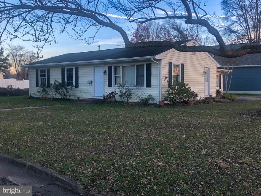 Walkable location to Historic downtown Easton.  Rancher in need of a little TLC, investor ready.