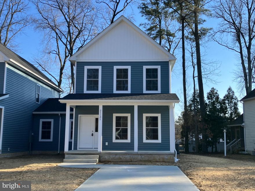 New Construction Alert! Last two beautiful 3BR, 2.5 bath duplexes under construction on Striper Run in Watermans Estates. Nice open 1st floor layout with living, dining & kitchen areas, powder room and separate laundry room. Luxury vinyl plank flooring on 1st and 2nd floors, quartz counter tops and stainless appliances are included. Upstairs, there's a primary suite with walk-in closet, full bath, two more spacious bedrooms and another full bath. The 7' x 23' storage room with overhead door provides lots of space for toys and tools. Out back there's a concrete patio and 6 ft vinyl privacy fence. Watermans Estates is an attractive community in the heart of Rock Hall. Walkable or bike-able to restaurants, marinas and shops the location offers easy access to Rock Hall's many festivals and fun events.