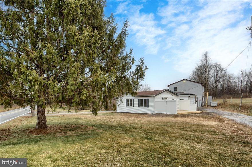 Open House this Sunday. Price Improvement! Unique home offering detached heated garage with additional living space, all completely remodeled, heated/cooled, (bedroom, full bath, living room, kitchen) above for rental income, living space, in law quarters. A fantastic home waiting for the right buyer. A must see!

Modern amenities meets natural serenity. This fantastic, thoughtfully remodeled home provides the perfect backdrop to your every day life. Wake up to the scenic view from dawn's first light to the evening's peaceful, quiet, light. Unwind on your deck and start the year living your dream. The views are amazing! A place you can call home. Arrange a showing today!

Located in Middlesex Twp, CV school district this home has undergone a complete remodel. Built from the ground up. With 1,187 Sq Ft of living space and a little over ½ acre lot, this property offers ample space. There is a third room that can be an office, craft room, storage, laundry room. This room also holds the washer/dryer combo in a closet The detached, heated 1 car garage with additional living space above is a unique feature, offering 1 bedroom, a full bathroom, living area, and kitchen area. This could be used as a guest house, in-law quarters, or rental opportunity. Solar panels provide clean and cost efficient electric supply.  

Fully remodeled home, new in 2025: 
New CA/Heating Unit - main house
Addition of mini split for CA/Heating in space above garage
Flooring in main house and space above garage
New Electric Panel - all new wiring
New plumbing through out main house. New plumbing added to space above garage
New well lines
New siding on main house
New windows on main house and garage
New garage door
Addition of electric heat in garage
All new appliances: Fridge, oven, dishwasher, washer/dryer combo
New lighting throughout
All bathrooms new and upgraded, 2 new additional bathrooms were added, one in the main house and one in space above garage
Additional small bonus room added to layout - smaller room that has the washer/dryer
Ceilings were raised in kitchen and master bedroom
New deck