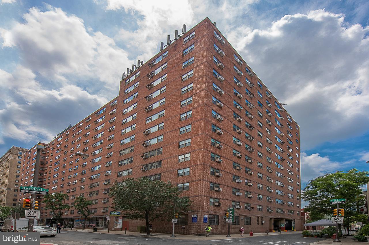 This large 1 bed, 1 bath, 661 Sq Ft unit on the 8th floor of the 2101 Cooperative is ready to tell it's next story! Located on the North side of the building, overlooking Sansom St, this unit features an open floor plan and lots of potential! 2101 Cooperative is Philadelphia's first cooperative, centrally located in Center City Philadelphia, in the city's premier Rittenhouse Square neighborhood on the corner of 21st and Walnut! 2101 Coop has 24-hour Security & Doorman, On-Site Management & Maintenance, Amazing Rooftop Garden and Sun Deck with breathtaking views, Laundry Facilities, Bike Rooms, a Guest Suite and VALET PARKING available for $90 per month, THE MONTHLY FEE INCLUDES ALMOST EVERYTHING: All Utilities including electric, heat, air conditioning, water & basic cable, All Real Estate Taxes & Maintenance Package. 2 Cats, a caged bird and fish allowed. Nominal real estate transfer tax & no title ins. required. CASH SALES ONLY. No Renting. Experience the ability to walk out your door to first class, 4-star restaurants, fabulous shopping & all the conveniences of this sought-after neighborhood.