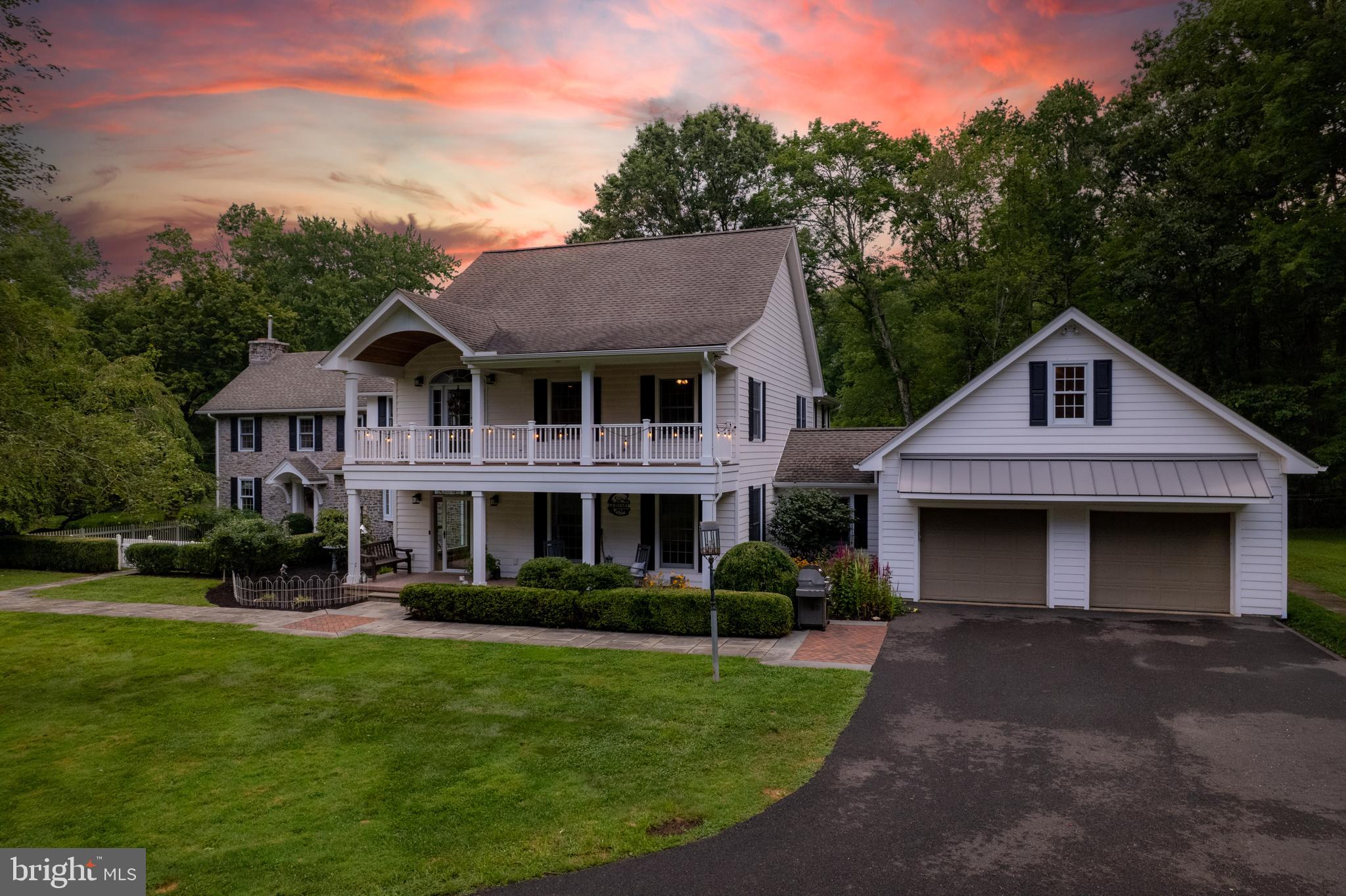 Exquisite Private Estate Retreat in the Heart of Scenic Bucks County
Welcome to an unparalleled sanctuary nestled on over 24 pristine acres in the coveted Haycock Township, gracefully backing onto protected state gamelands. This magnificent estate offers a rare blend of rustic elegance, refined luxury, and serene privacy—an extraordinary lifestyle opportunity in one of Bucks County’s most picturesque locales.
Step into a masterfully designed 5-bedroom, 4.1-bath residence where timeless charm meets modern sophistication. The expansive floorplan is thoughtfully curated for both grand-scale entertaining and intimate family living. Sunlight pours into the inviting solarium, perfect for tranquil mornings with coffee, while the dedicated home office—complete with its own private entrance—provides an inspiring and secluded workspace.
The gourmet kitchen seamlessly flows into gracious dining and living areas, each space crafted with comfort, style, and functionality in mind. Radiant floor heating throughout ensures year-round warmth and efficiency, complemented by your choice of a cozy woodstove, classic fireplace, or pellet stove for those crisp winter evenings.
Outdoor living is equally enchanting. Bask in the summer sun beside your in-ground pool, unwind in the fully appointed pool house featuring a kitchenette, bathroom, living/dining area, and a rejuvenating sauna, or retreat to your private pond for peaceful reflection. Whether hosting elegant soirées or enjoying quiet solitude, this estate offers a lifestyle of unmatched serenity and escape.
Additional amenities include a newly installed whole-house generator for uninterrupted comfort, a spacious 4-car detached garage, and a 2-car attached garage with abundant overhead storage—ideal for collectors, hobbyists, or multi-vehicle households.
Perfectly situated just minutes from Lake Nockamixon and major commuter routes, this exceptional property presents a rare opportunity to own a true private retreat in one of the region’s most desirable settings.
Please note: Private showings are available by appointment only. Kindly refrain from entering the driveway without prior scheduling. This property does share a drive way with the property behind it.