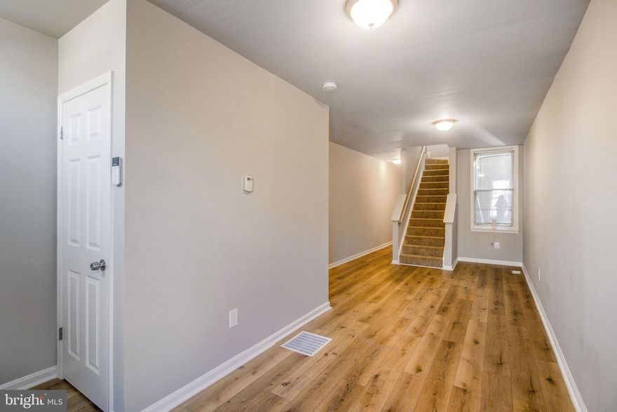 Gorgeously updated 3 bedroom 1 full bath - 3 level row home minutes from Patterson Park, John's Hopkins, UMD and more.  Backyard space great for entertaining.  Min. 12 month lease required. Pets on a case by case basis.