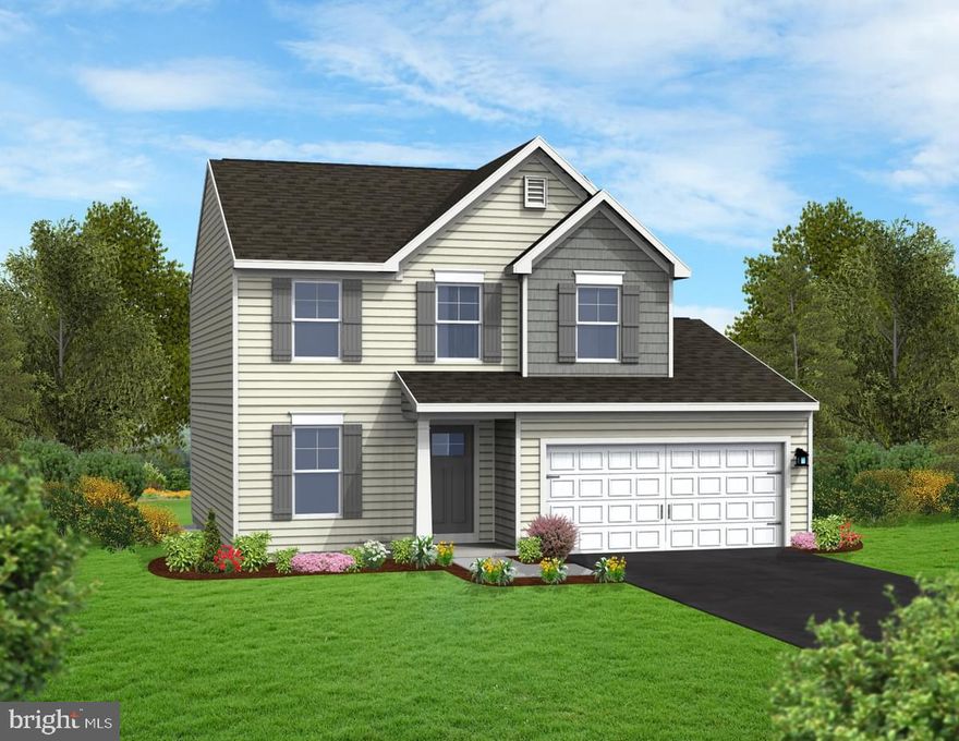 For Comp Purposes: AOD Date-8/30/2024, Settlement Daate-3/27/2025
Introducing the Abbey floorplan—a haven of comfort and style! This one-story gem boasts over 1600 sq ft of space designed for modern living. Enjoy seamless flow between the kitchen, family room, and three bedrooms, all complemented by two bathrooms. The owner's suite is a retreat with a walk-in closet and adjacent laundry room for added convenience. Additionally, envision the potential of a finished basement tailored to your desires. Rest assured with a 10-YEAR WARRANTY included, ensuring the security of your investment. Make homeownership a reality—call today!

📸 Photos are of the same model and may show upgrades not included in the Base Price.

Subdivision assessment pending; MLS shows unimproved lot taxes. Final taxes will be based on the improved lot and dwelling assessment.