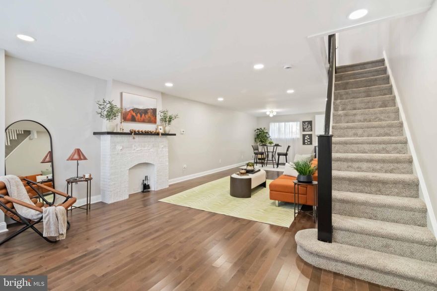 Welcome to your newly renovated townhome in the heart of West Oak Lane!
This beautifully updated property features 4 spacious bedrooms and 2 modern bathrooms, offering ample space and comfort. The stunning black, white, and gold kitchen is equipped with stainless steel appliances, perfect for both everyday living and entertaining.

Enjoy the sleek look of new laminate flooring throughout the home. The finished basement adds even more versatility with an additional room and a stand-up shower, making it ideal for guests, a home office, or extra living space.
**Ask How you can get up to 10K in homebuyer grants to move-in**