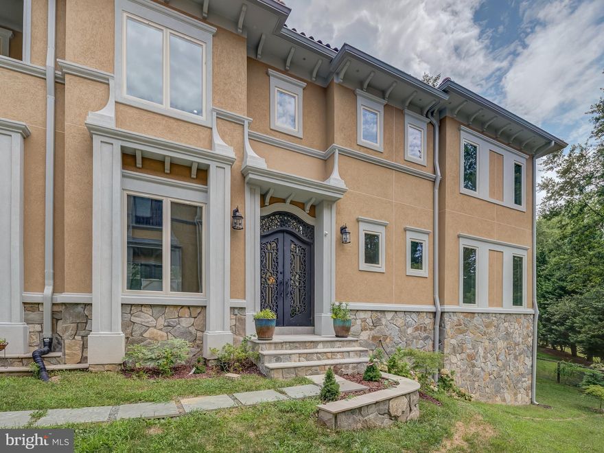 Every detail of this Mediterranean-crafted stucco home, has been considered to create a seamless layout and warm yet sophisticated ambiance. Authentic Italian Ludovicci clay tyle roof.  At front door access, introduces the main entrance and gives an inviting welcome to the soaring entry with a view into the living room, wall of floor-to-ceiling windows, and the round staircases, a Main level Master Bedroom (can be use as Office). Upper level that lead to the sleeping wings above, the master Bedroom. is a private and tranquil retreat with a stone fireplace, flowing into a full bathroom with sep. shower and plentiful of walk in closets and a full master bathroom with separate shower, a 2nd master /guest room with full bathroom and walk in closet. Jack and Jill bathroom are also situated on the upper level, both rooms with access to a balcony. An expansive Living room with surround 2 sided stone fireplace, offset to the light-filled living room. Kitchen with granite Island and plenty of cabinets and newly installed wall oven., with another 2 sided stone fireplace between Kitchen and formal Dining room. Laundry located in main level and an extra laundry in basement. The lower level / In-Law suite with private entrance is a haven for recreation, entertaining, and relaxation with an additional, 2  BR with 2 walk-in closet, full bath and spacious utility/storage room, kitchennette/Bar in rec room and library/Media room complete this unique offering.  Walkout Basement.  Just minutes from downtown McLean, Tysons Corner metro, restaurants, easy access to I-495 and toll road access to Dulles airport, Restaurants and much more.
Apply: https://apply.link/0RPh2cE