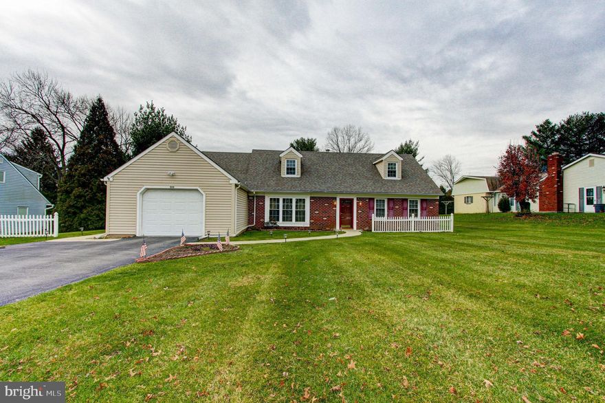 Gorgeous cape cod in East Norriton is ready for its new owner! Only one owner on this home, its been lovingly and meticulously cared for over the years, and the family has enjoyed decades of  memories in this spacious home! Situated on a almost a half acre, the property sits on  a level lot, off street parking  and a one car garage. The front door welcomes you into the foyer with hardwood floors and hardwood staircase to second floor, adjacent formal living and dining room with carpeting, eat in kitchen with hardwoods, oak cabinetry and granite counters. The kitchen also has its own outside access with porch! Family room with gas fireplace with back door to yard, main floor master bedroom and additional bedroom as well as a full bath completes the main floor. The second floor are two identical spacious bedrooms with updated full bath! The backyard has a huge level yard perfect for entertaining!  Dont miss this home!!