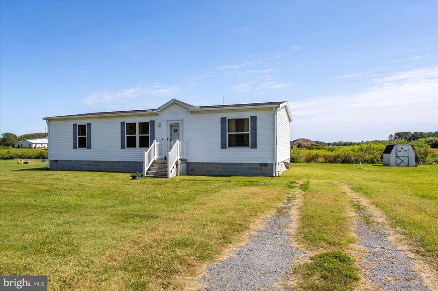 Discover the perfect blend of comfort and convenience at 38259 Dirt Ln, a beautifully maintained home offering 3 bedrooms, 2 full baths, and an open layout. Nestled just outside the town limits, this property provides a peaceful setting with the added benefit of lower taxes and fewer restrictions—a rare find this close to the coast!
Step inside to an inviting open-concept living space, thoughtfully designed for both relaxation and entertaining. The kitchen offers generous counter space and cabinetry, while the primary suite features a private bath for ultimate comfort. Two additional bedrooms provide versatility for guests, a home office, or hobbies.
Outside, enjoy the freedom of a generous yard, perfect for gatherings, gardening, or simply unwinding under the Delaware sky. All of this just minutes from Fenwick Island beaches, Ocean City attractions, shopping, and dining, making it an ideal choice for a primary residence or an investment property.

Septic inspection complete and satisfactory.