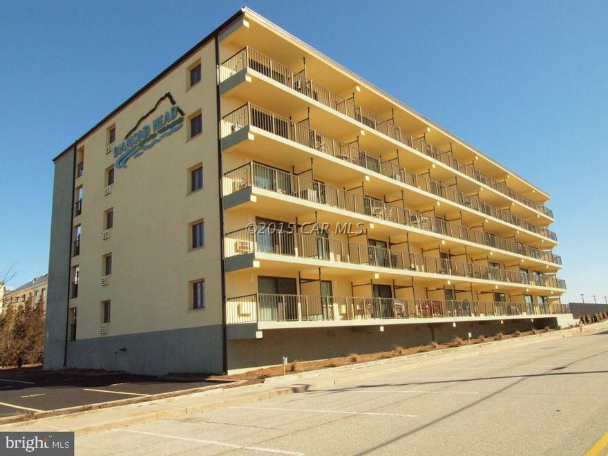 Beautiful 1 bedroom ocean side condominium. Great beach get away, or generate rental income. Perfect mid town location. Bright & light 5th level condo has a wonderful ocean view from the southern exposure balcony. It also has two side windows to further enhance the views, and see the bay. Many interior upgrades. Highly desirable mid rise masonry building with an outdoor pool. It does very well with rental income. 2015 income $12,200.