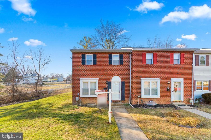 Tucked away in a quiet community, this 3 bedroom, 2.5 bath end-of-group townhome awaits its new owners. New carpet, hardwood floors, granite countertops, stainless steel appliances, and more!  The lower level recreation room with a bar is ready for entertaining. Quick drive to SSA and many other businesses in the area. Easily hop onto I-695 or I-70.

Oh, and did someone say there is a new Chic-Fil-A??