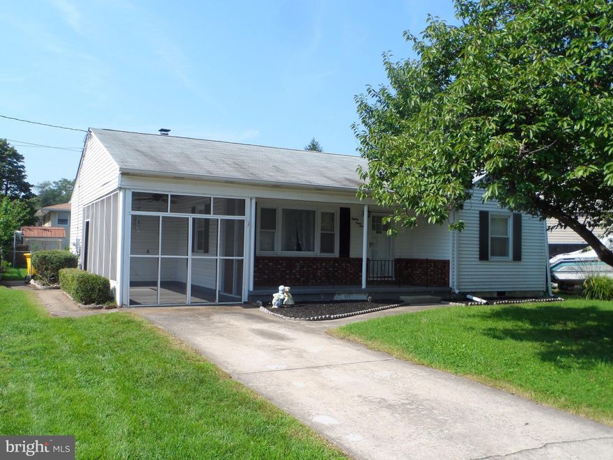 3 Bedroom 1 Full Bath Rancher located in much sought after water privileged neighborhood of Sunset Beach. Great opportunity to add your own TLC to this "Diamond in the Rough" and make this HOME. Recent Upgrades incl Vinyl Double Pane Windows, NEW A/C Unit, & Upgraded Electric panel. Hardwood floors throughout main level. Large Fenced rear yard with Storage Shed. Close to Shopping & Transportation.