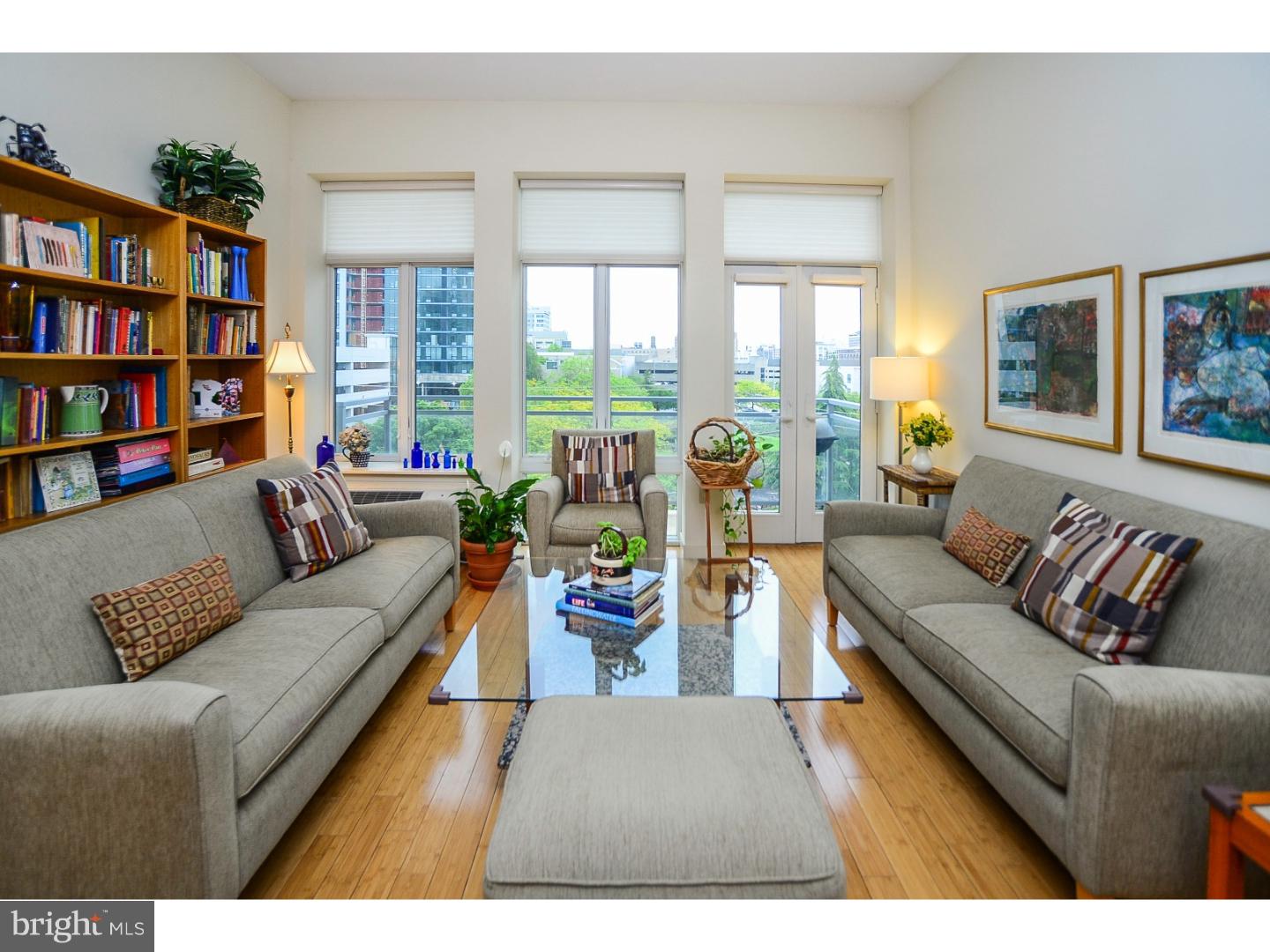 Enjoy city living in this spacious and luxurious three bedroom, three bath residence with 2- CAR GARAGE PARKING and PRIVATE OUTDOOR SPACE. Included in the condo fees are gas, water and sewer, 24 hour security, fitness center, garage parking, and resident's club room. Perfectly situated at The Tivoli in the Art Museum area, this pet-friendly residence is just a short distance to fine dining, one-of-a-kind shopping, and world-renowned cultural destinations. Whole Foods Market, the Barnes, Starbucks, Pizzeria Vetri and PSC Gym are all conveniently located right at your doorstep!