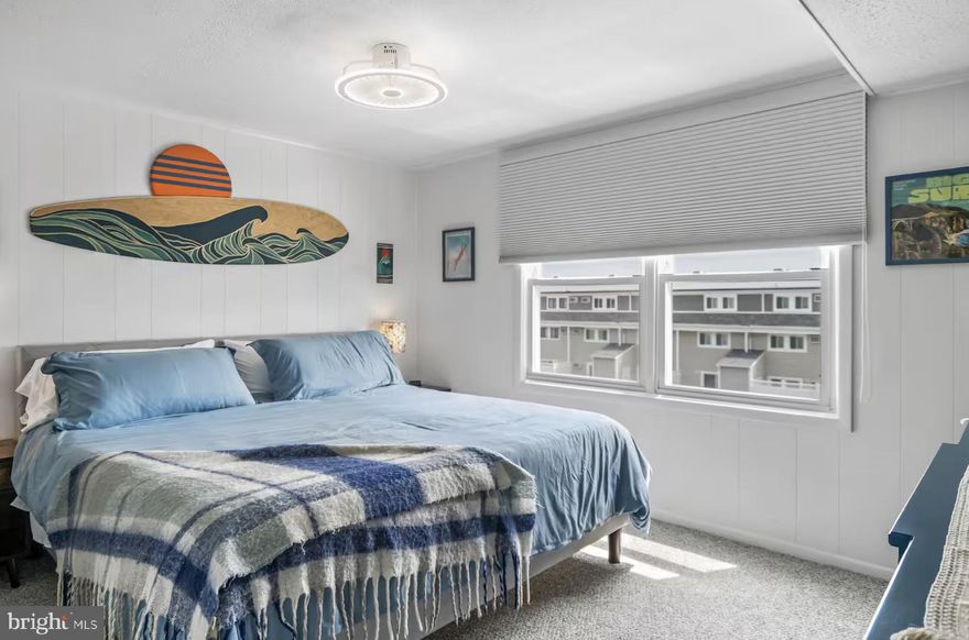 Attention Investors, beach lovers, and vacationers! Here is a wonderful opportunity to own a recently renovated unit in The Sea Loft.  New HVAC late 2025. Sea Loft unit 309 top floor unit is only 100 steps to the sand.  This unit has been used as a very successful vacation rental and comes completely furnished and equipped. Sea Loft is a well managed building with strong reserves.  Located in the desirable area of North Ocean City walking distance to Food Lion, Wawa, Northside Park and the Crabcake Factory just to name a few. Reserved prime parking space located at the bottom of the stairs. Step inside and notice the completely renovated unit with all new cabinets, a new single unit washer dryer, electric range, exhaust fan, stainless fridge with ice maker, stainless dishwasher, and beautiful granite countertops. With slight ocean views and amazing sunrises you will not be disappointed when hearing the sound of the waves crashing on the shore from the nectar king bed. Don't miss an opportunity to own this cozy condo!!
Call Showing Agent to book a showing and for rental numbers.